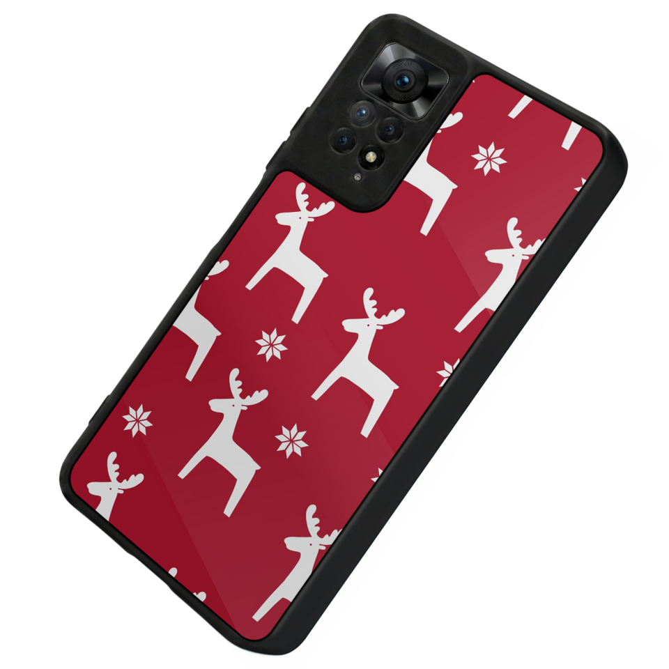 Xiaomi Redmi Note 11 Pro Uyumlu Yilbasi Christmas Tasarımlı Glossy Premium Kılıf