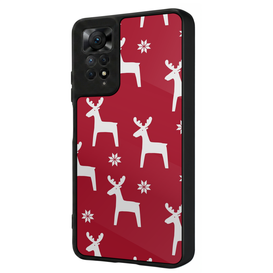 Xiaomi Redmi Note 11 Pro Uyumlu Yilbasi Christmas Tasarımlı Glossy Premium Kılıf