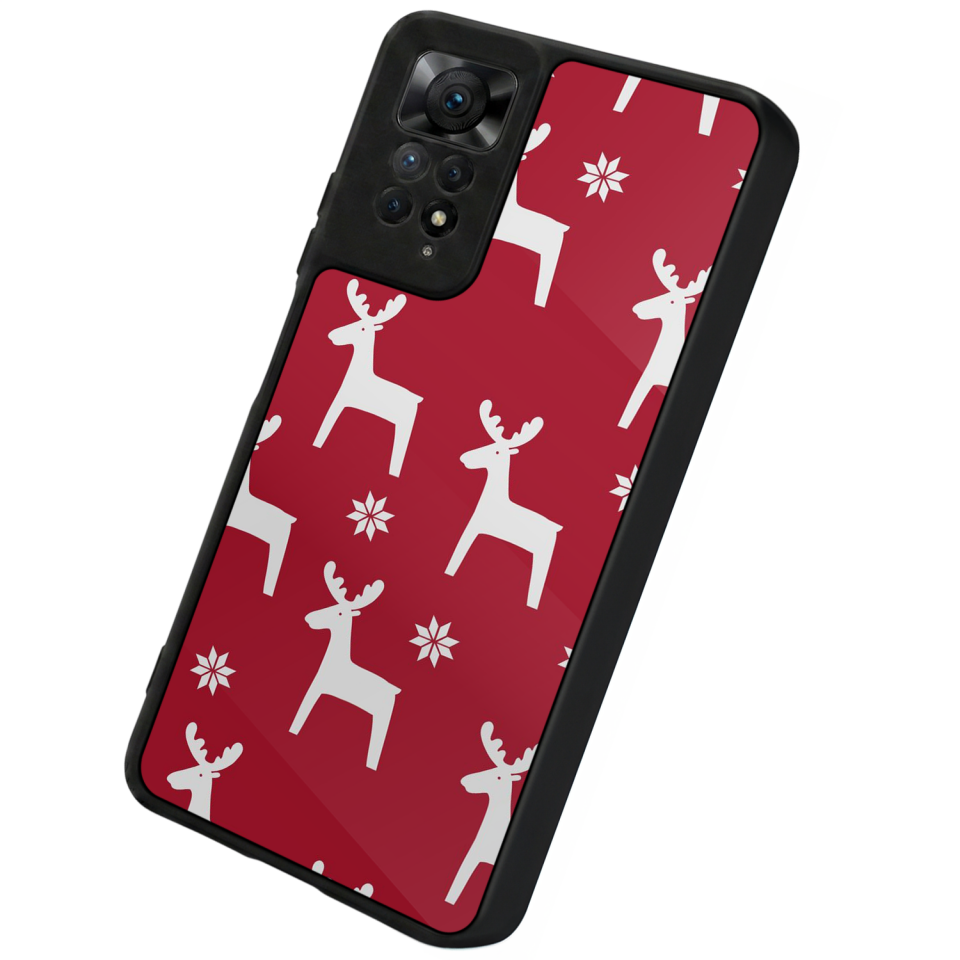 Xiaomi Redmi Note 11 Pro Uyumlu Yilbasi Christmas Tasarımlı Glossy Premium Kılıf