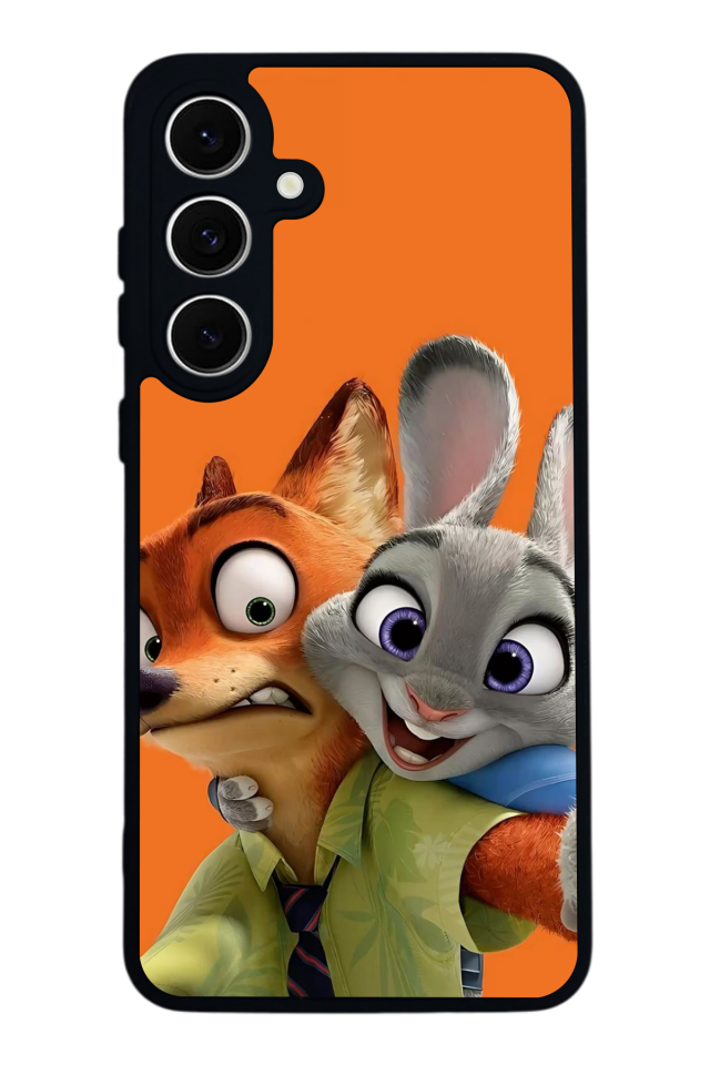 Samsung Galaxy A16 Uyumlu Zootropolis Tasarımlı Glossy Premium Kılıf