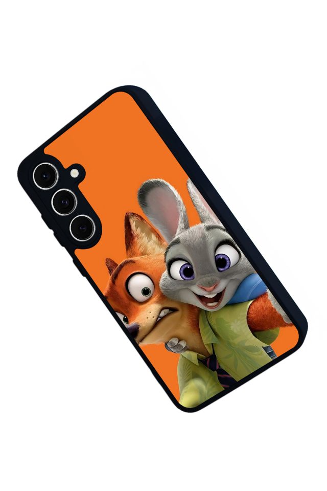 Samsung Galaxy A16 Uyumlu Zootropolis Tasarımlı Glossy Premium Kılıf