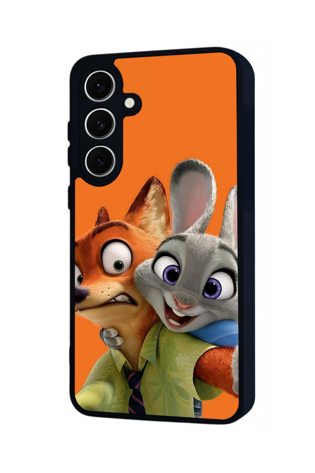Samsung Galaxy A16 Uyumlu Zootropolis Tasarımlı Glossy Premium Kılıf