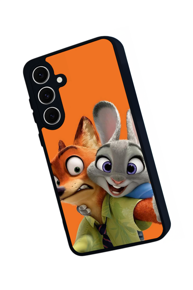 Samsung Galaxy A16 Uyumlu Zootropolis Tasarımlı Glossy Premium Kılıf