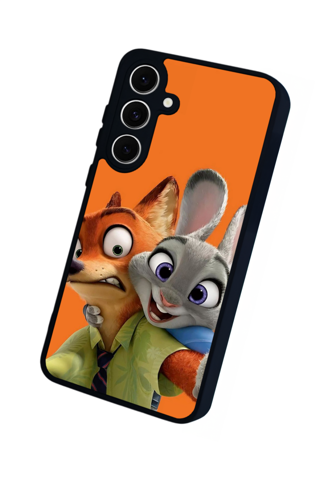Samsung Galaxy A16 Uyumlu Zootropolis Tasarımlı Glossy Premium Kılıf
