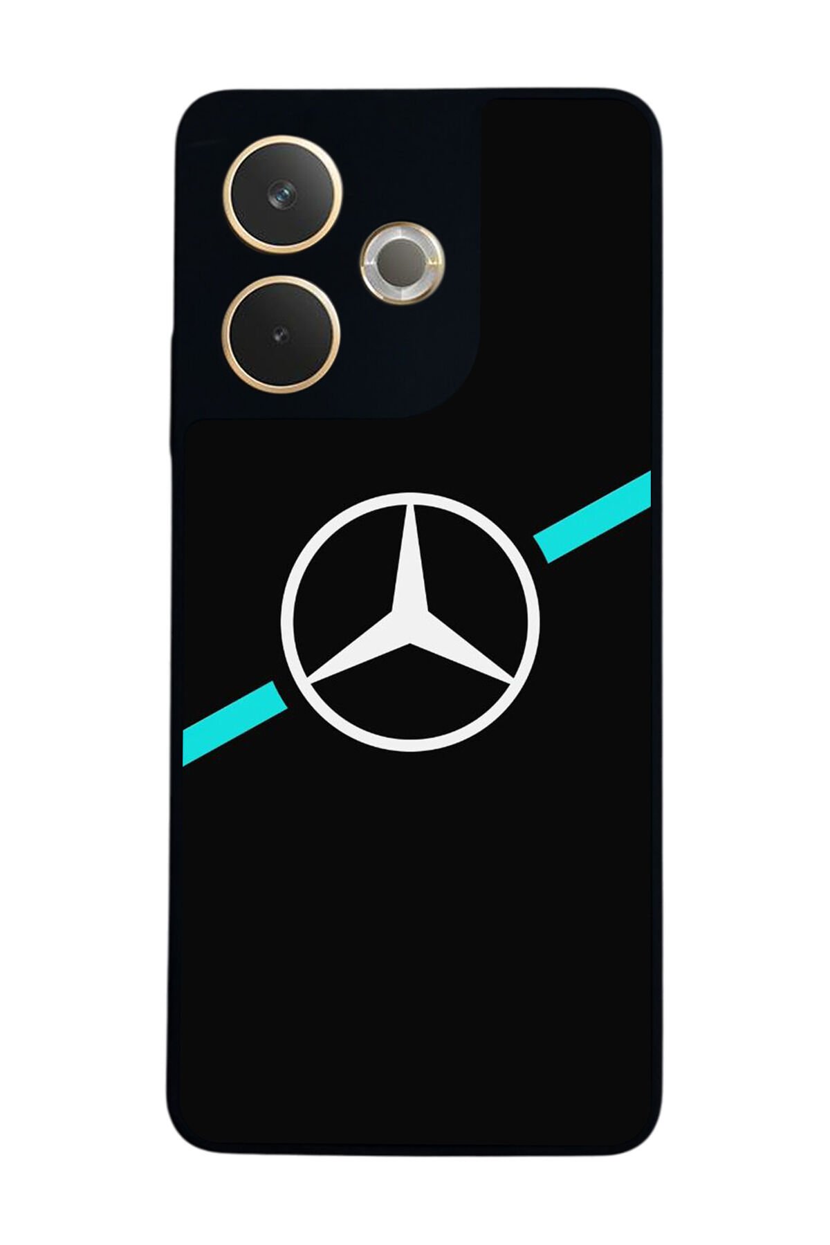 Oppo A5 Pro Uyumlu Mercedes Tasarımlı Glossy Premium Kılıf