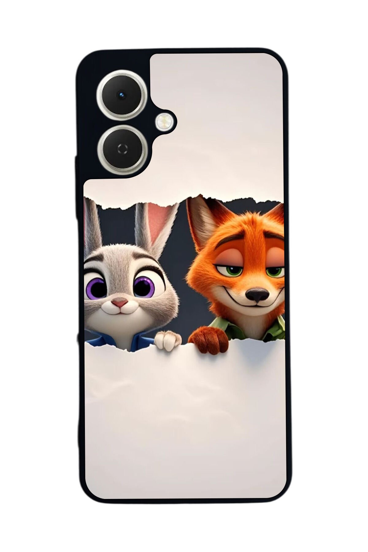 Tecno Spark GO 2 Uyumlu Zootropolis Tasarımlı Glossy Premium Kılıf
