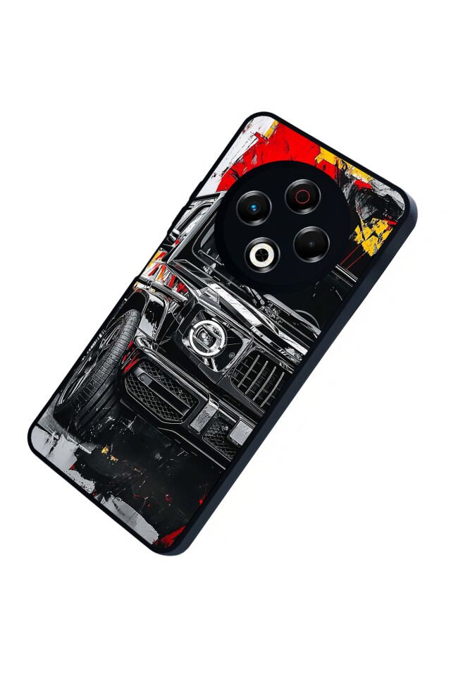Tecno Spark 30 Uyumlu Mercedes Tasarımlı Glossy Premium Kılıf