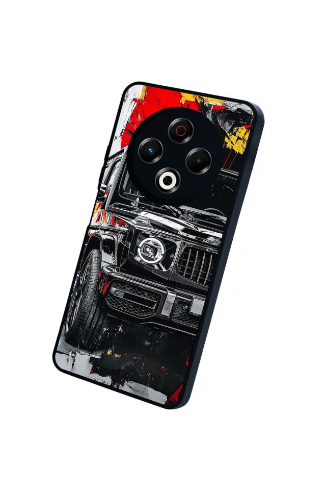 Tecno Spark 30 Uyumlu Mercedes Tasarımlı Glossy Premium Kılıf