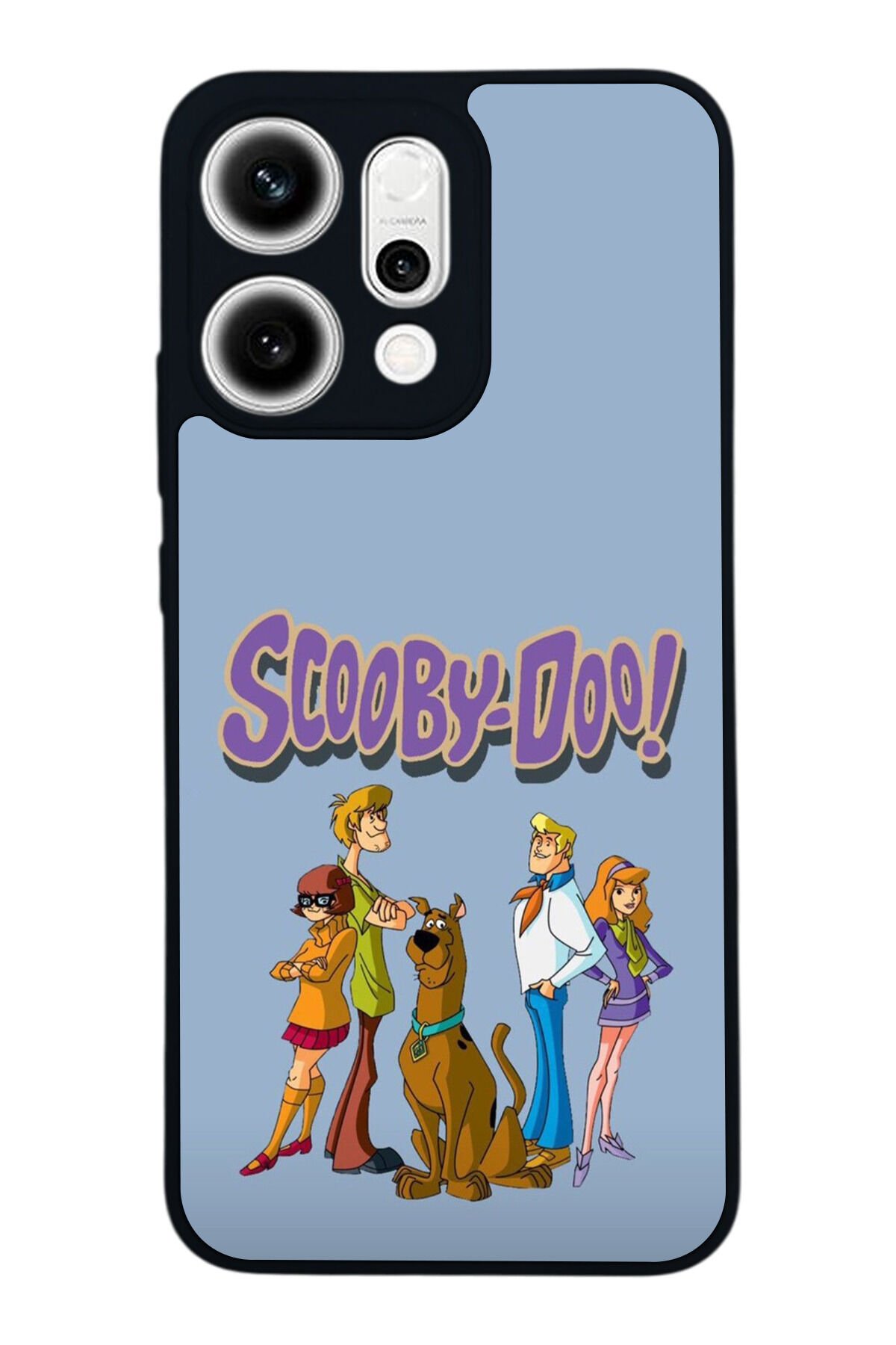 Oppo Reno 14 Uyumlu Scooby Doo Tasarımlı Glossy Premium Kılıf