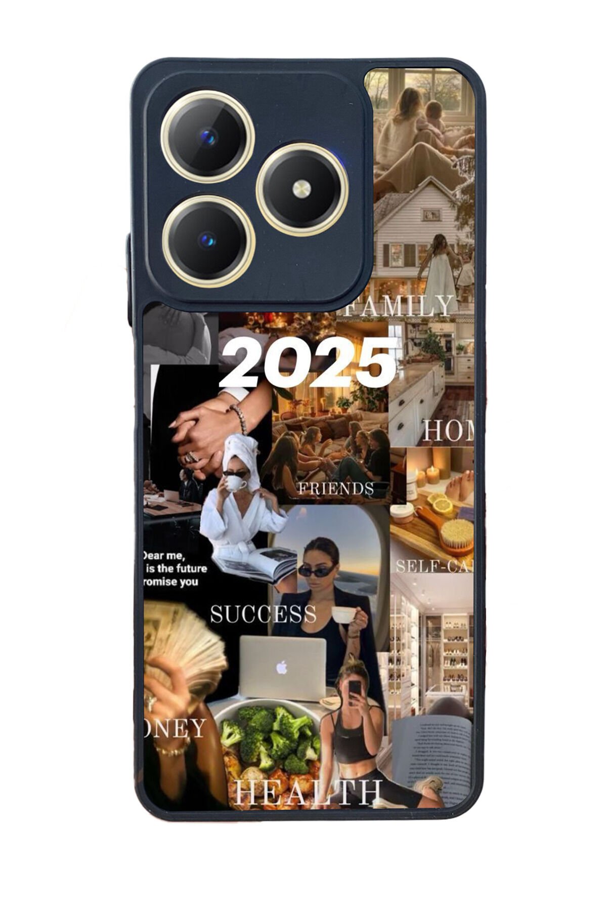 Realme C63 Mat Uyumlu Siyah Kılıf – Yumuşak Silikon, Koruyucu, Şok Emici Kapak