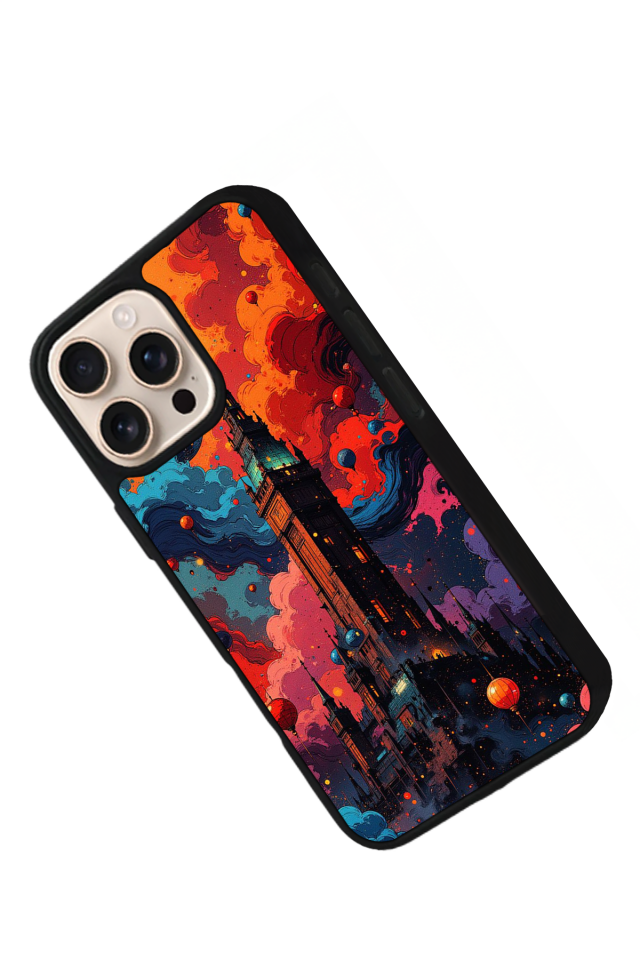 iPhone 14 Pro Max Uyumlu Abstract Tasarımlı Glossy Premium Kılıf