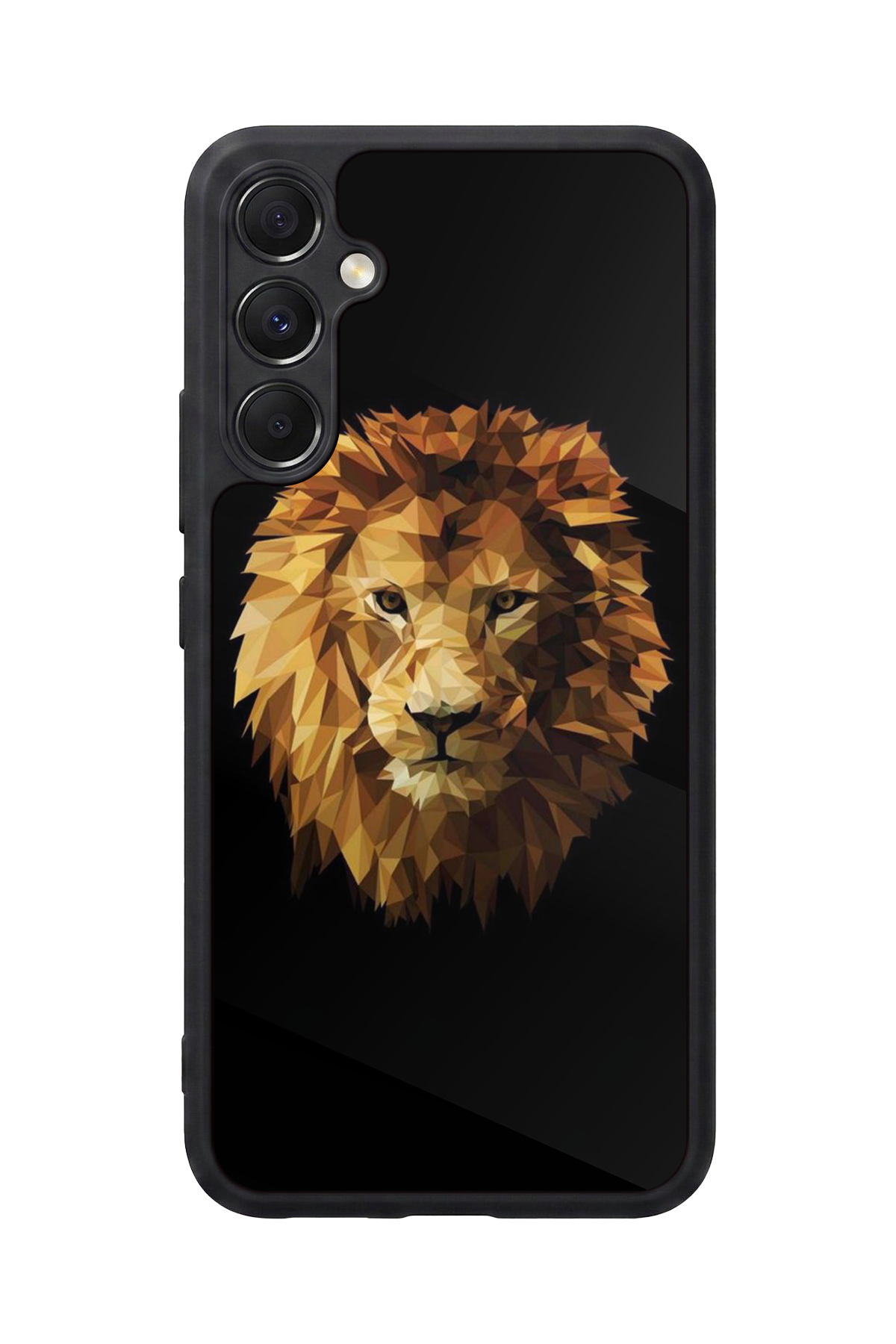 Samsung Galaxy A34 Uyumlu Aslan Tasarımlı Glossy Premium Kılıf