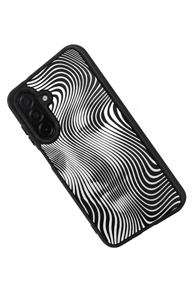 Samsung Galaxy A56 Uyumlu Çizgi Sanatı Tasarımlı Glossy Premium Kılıf