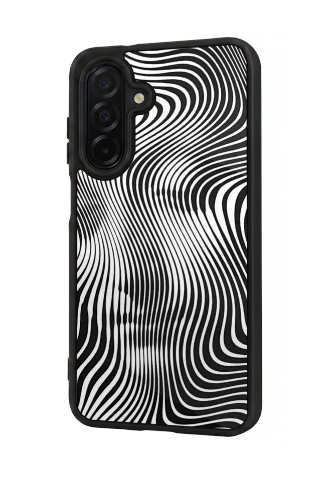 Samsung Galaxy A56 Uyumlu Çizgi Sanatı Tasarımlı Glossy Premium Kılıf