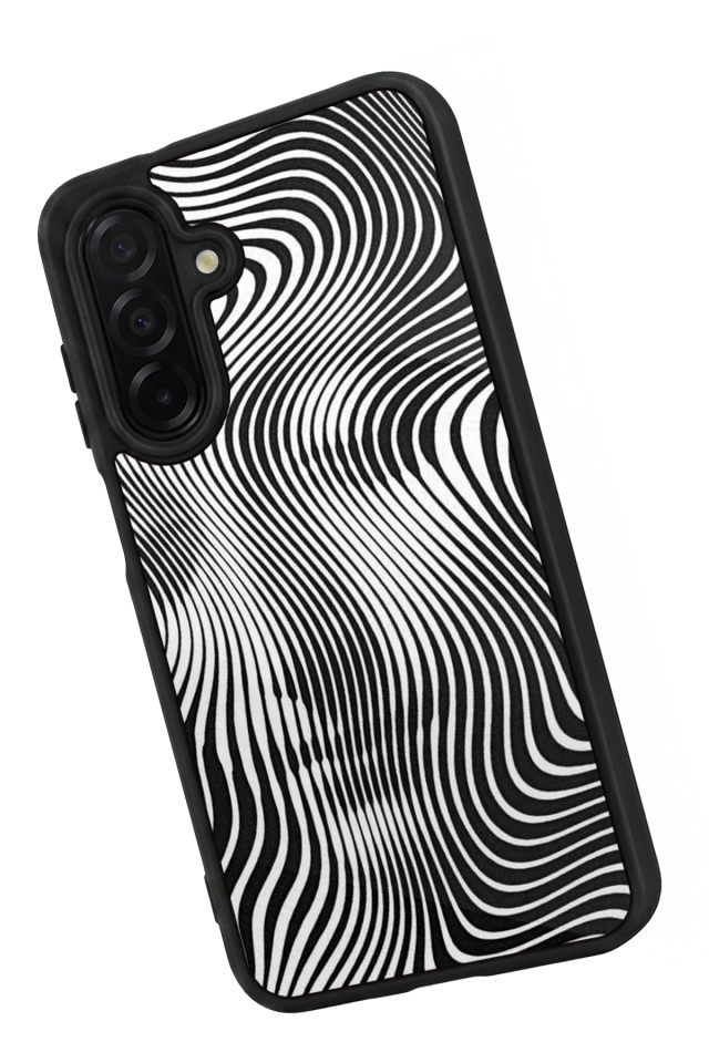 Samsung Galaxy A56 Uyumlu Çizgi Sanatı Tasarımlı Glossy Premium Kılıf