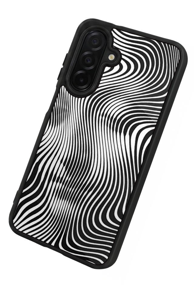 Samsung Galaxy A56 Uyumlu Çizgi Sanatı Tasarımlı Glossy Premium Kılıf