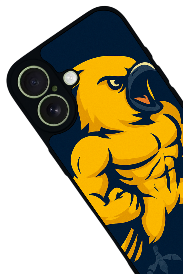 iPhone 17 Uyumlu Fenerbahce Tasarımlı Glossy Premium Kılıf