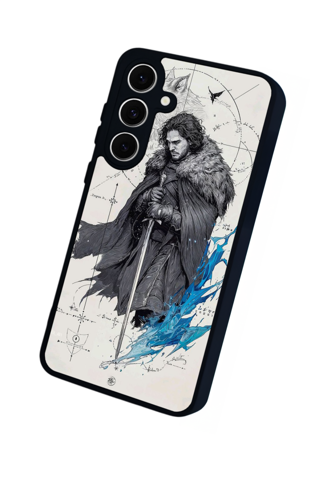 Samsung Galaxy S24 FE Uyumlu GameOfThrones Tasarımlı Glossy Premium Kılıf
