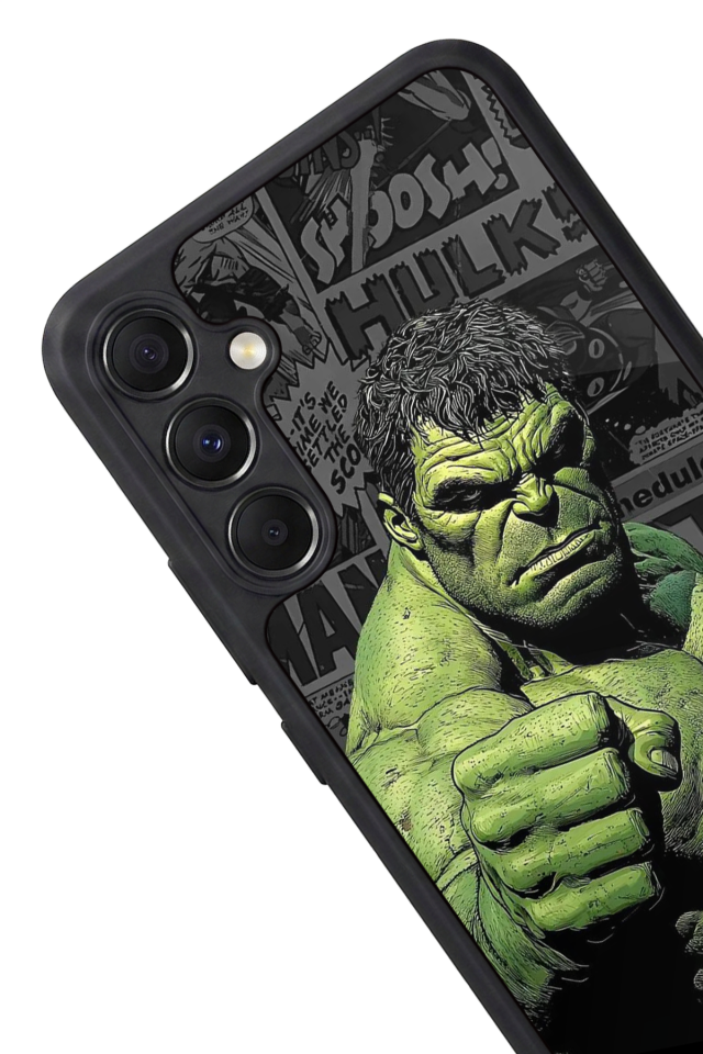 Samsung Galaxy A34 Uyumlu Hulk Tasarımlı Glossy Premium Kılıf