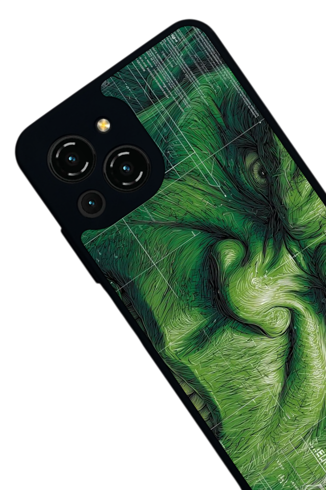 Reeder S23 Pro Max Uyumlu Hulk Tasarımlı Glossy Premium Kılıf