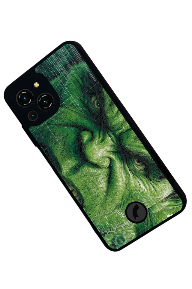 Reeder S23 Pro Max Uyumlu Hulk Tasarımlı Glossy Premium Kılıf