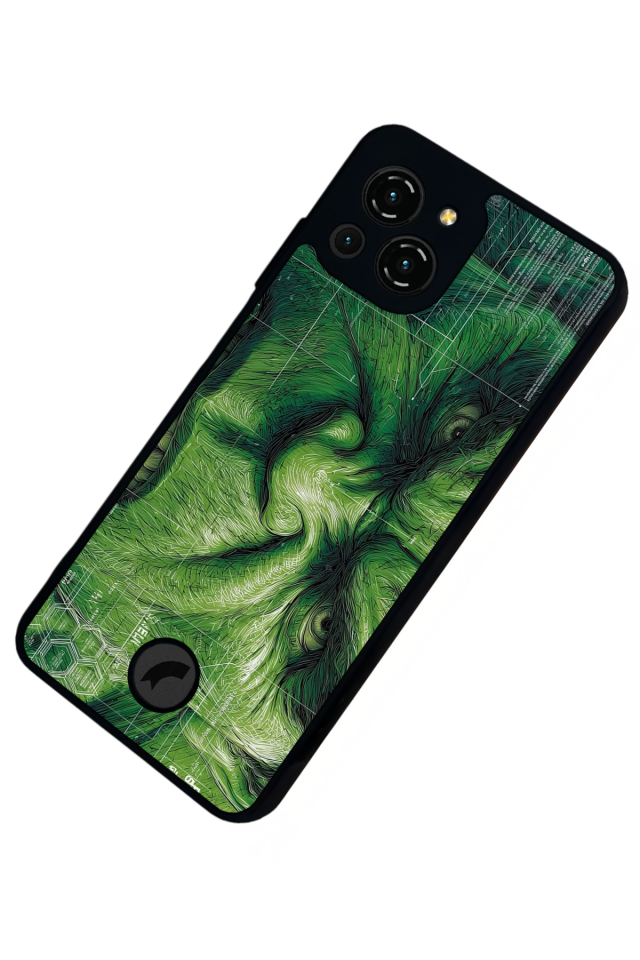 Reeder S23 Pro Max Uyumlu Hulk Tasarımlı Glossy Premium Kılıf