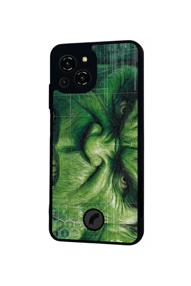 Reeder S23 Pro Max Uyumlu Hulk Tasarımlı Glossy Premium Kılıf