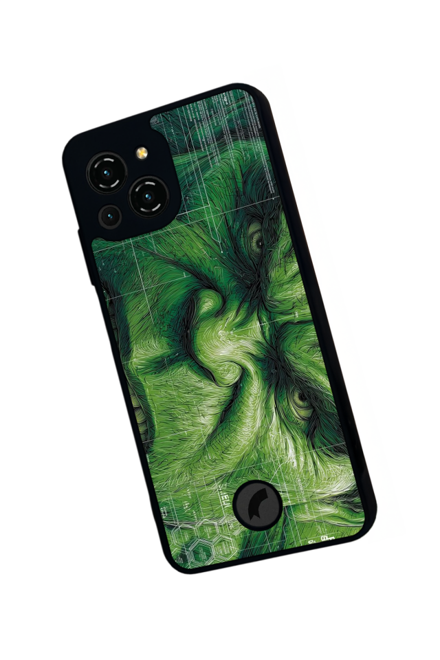 Reeder S23 Pro Max Uyumlu Hulk Tasarımlı Glossy Premium Kılıf