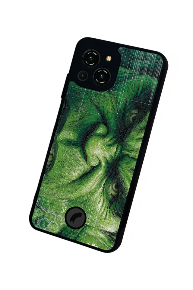 Reeder S23 Pro Max Uyumlu Hulk Tasarımlı Glossy Premium Kılıf