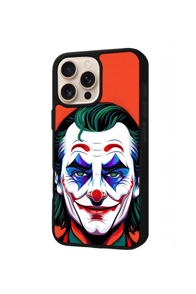 iPhone 15 Pro Uyumlu Joker Tasarımlı Glossy Premium Kılıf