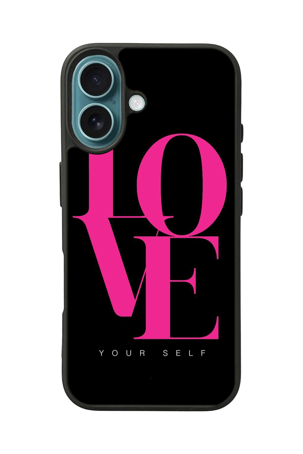 iPhone 16 Uyumlu Love Tasarımlı Glossy Premium Kılıf