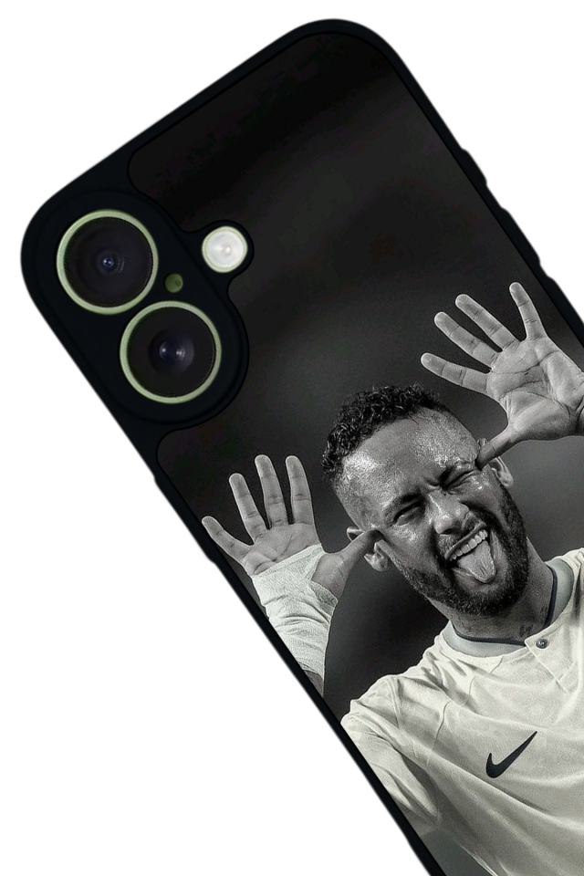 iPhone 17 Uyumlu Neymar Tasarımlı Glossy Premium Kılıf