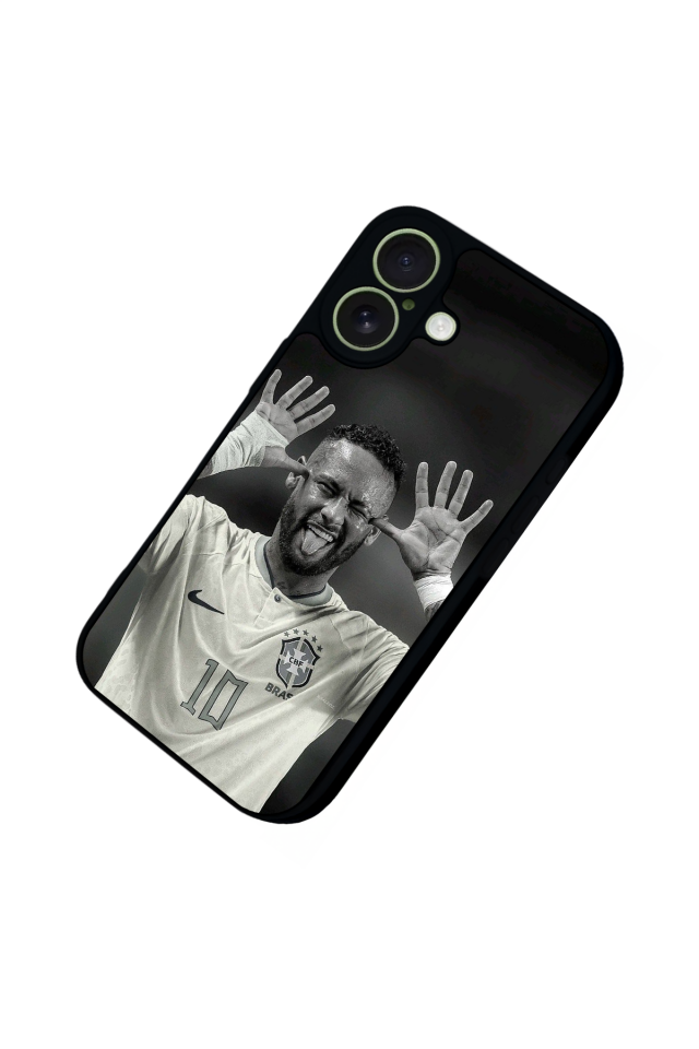 iPhone 17 Uyumlu Neymar Tasarımlı Glossy Premium Kılıf