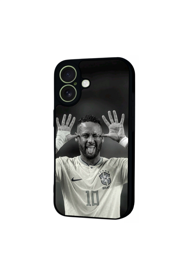 iPhone 17 Uyumlu Neymar Tasarımlı Glossy Premium Kılıf