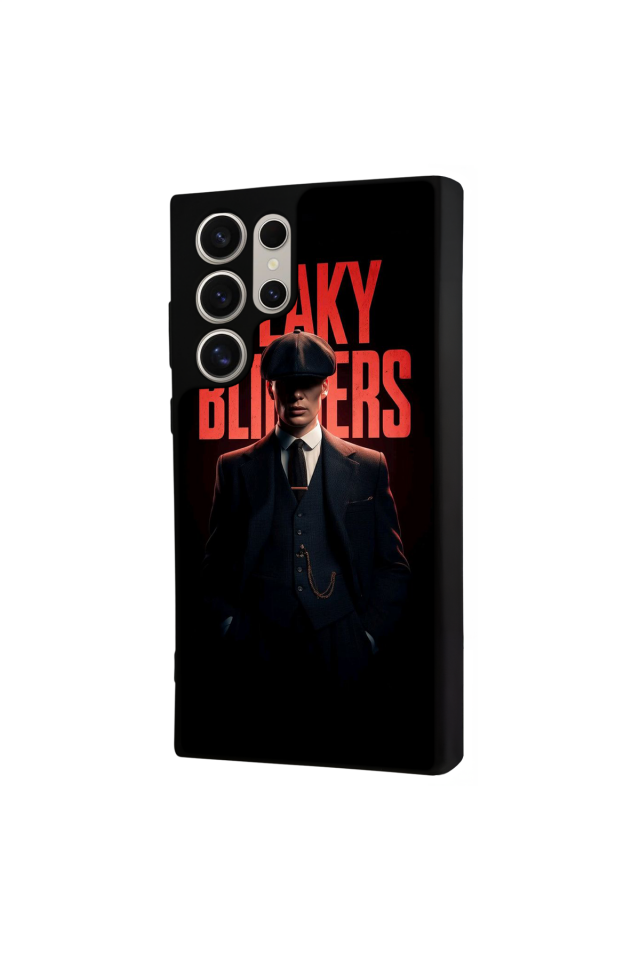 Samsung Galaxy S22 Ultra Uyumlu Peaky Blinders Tasarımlı Glossy Premium Kılıf