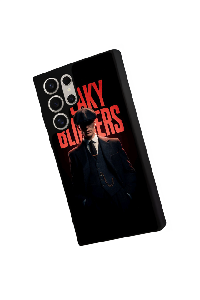 Samsung Galaxy S22 Ultra Uyumlu Peaky Blinders Tasarımlı Glossy Premium Kılıf