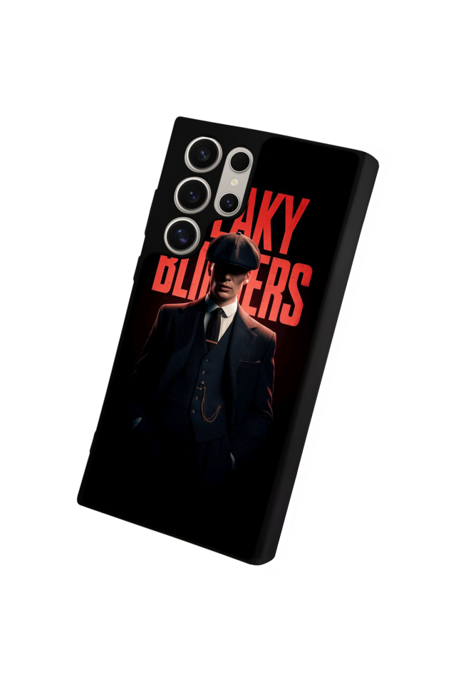 Samsung Galaxy S22 Ultra Uyumlu Peaky Blinders Tasarımlı Glossy Premium Kılıf