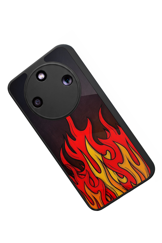 Honor Magic 8 Lite Uyumlu Abstract Tasarımlı Glossy Premium Kılıf