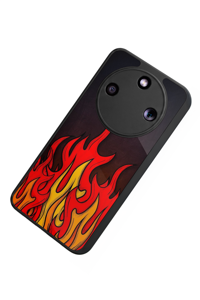 Honor Magic 8 Lite Uyumlu Abstract Tasarımlı Glossy Premium Kılıf
