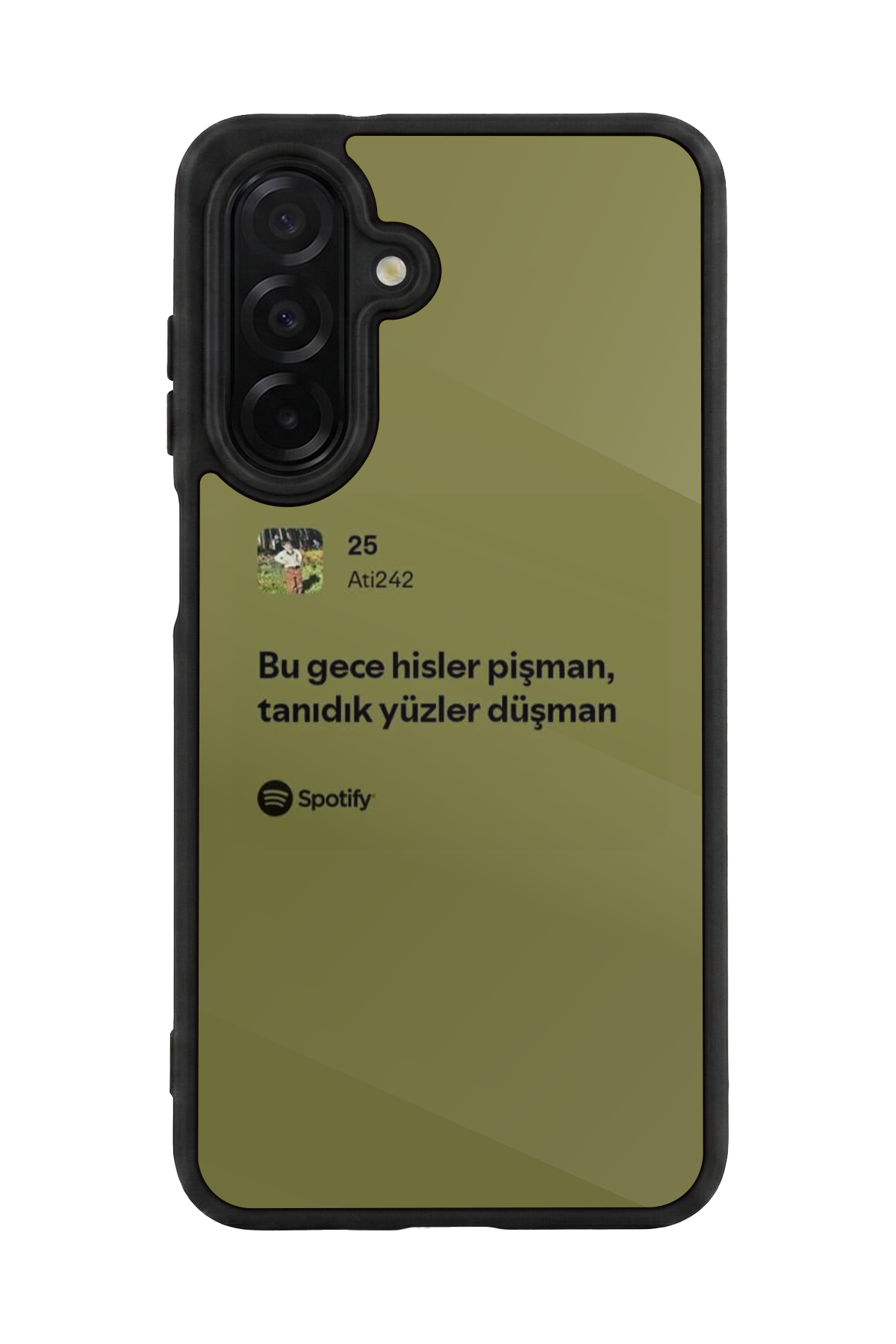 Samsung Galaxy A26 Uyumlu Sarki Sozleri Tasarımlı Glossy Premium Kılıf