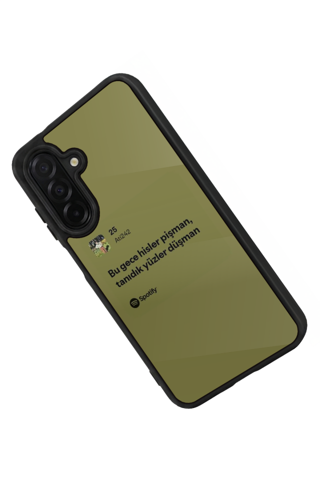 Samsung Galaxy A26 Uyumlu Sarki Sozleri Tasarımlı Glossy Premium Kılıf