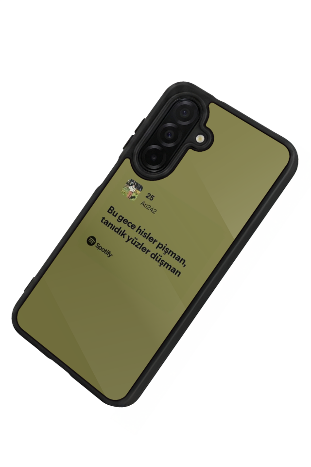 Samsung Galaxy A26 Uyumlu Sarki Sozleri Tasarımlı Glossy Premium Kılıf
