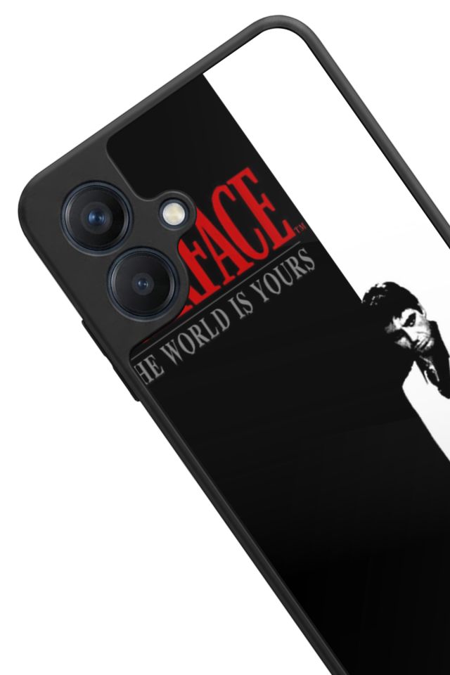 Samsung Galaxy A07 Uyumlu Scarface Tasarımlı Glossy Premium Kılıf