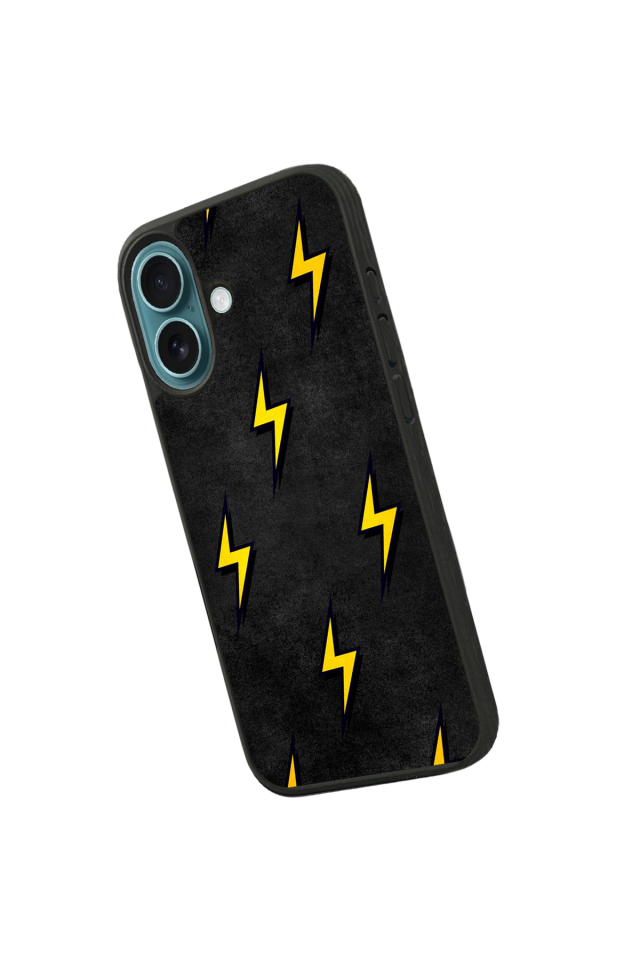 iPhone 16 Uyumlu Simiek Tasarımlı Glossy Premium Kılıf