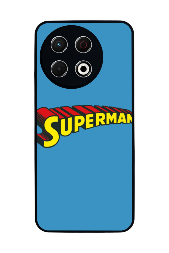 Tecno Spark 30 Pro Uyumlu Superman Tasarımlı Glossy Premium Kılıf