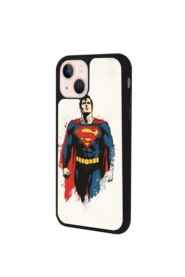 iPhone 15 Plus Uyumlu Superman Tasarımlı Glossy Premium Kılıf