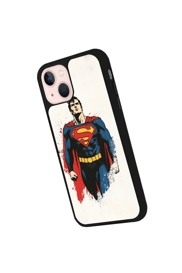 iPhone 15 Plus Uyumlu Superman Tasarımlı Glossy Premium Kılıf