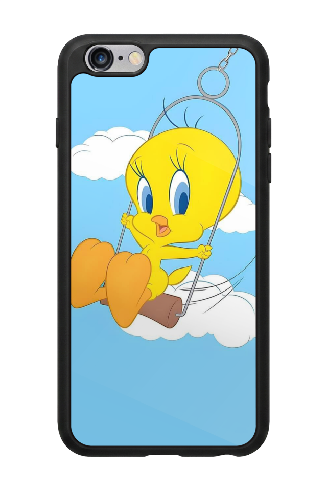 iPhone 6s Plus Uyumlu Tweety Tasarımlı Glossy Premium Kılıf
