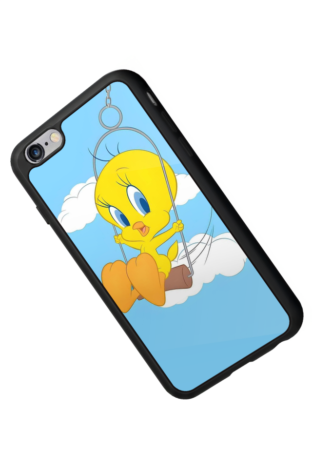 iPhone 6s Plus Uyumlu Tweety Tasarımlı Glossy Premium Kılıf