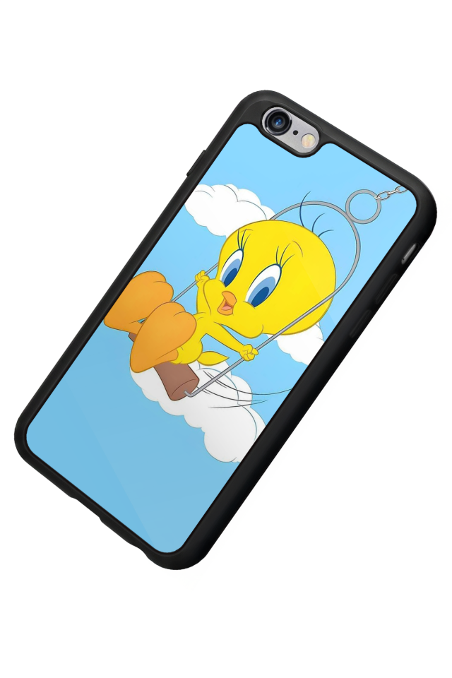 iPhone 6s Plus Uyumlu Tweety Tasarımlı Glossy Premium Kılıf